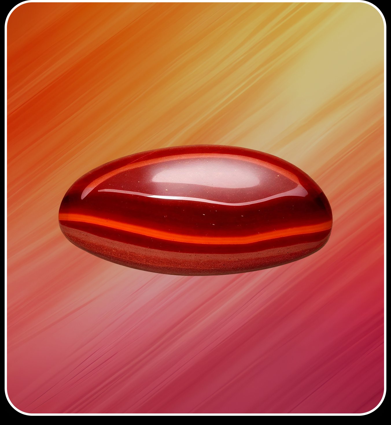 Red Garnet (Hessonite/Gomed)